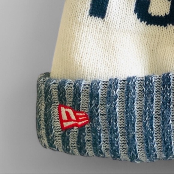 New England Patriots NFL Pom Pom Beanie Skull Cap Hat Embroidered NE Adults - Picture 9 of 13